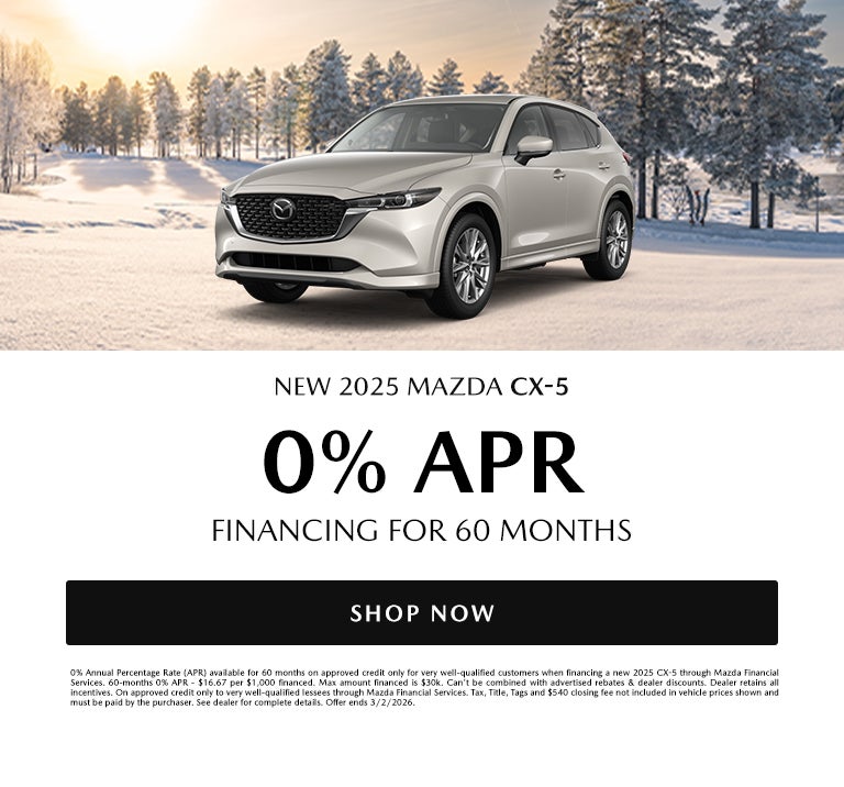 New 2025 Mazda CX-5