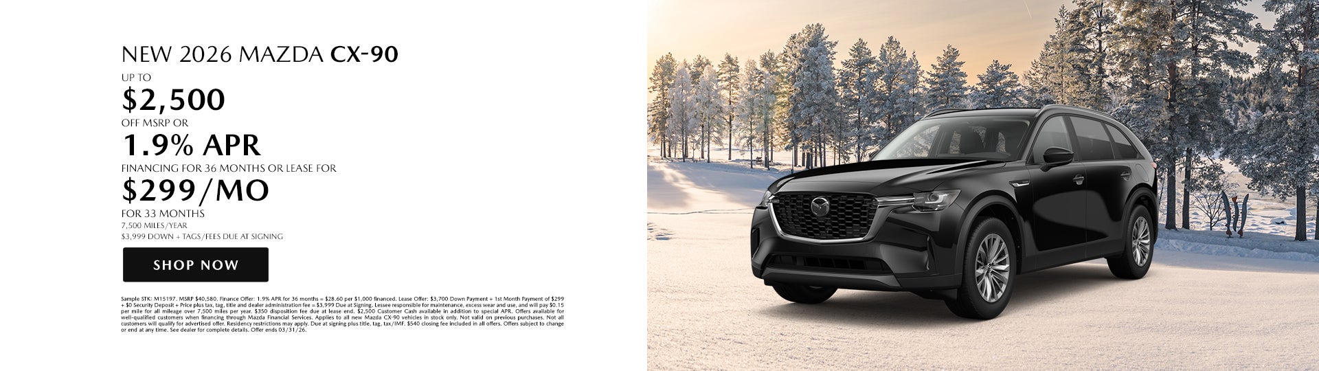 New 2026 Mazda CX-90