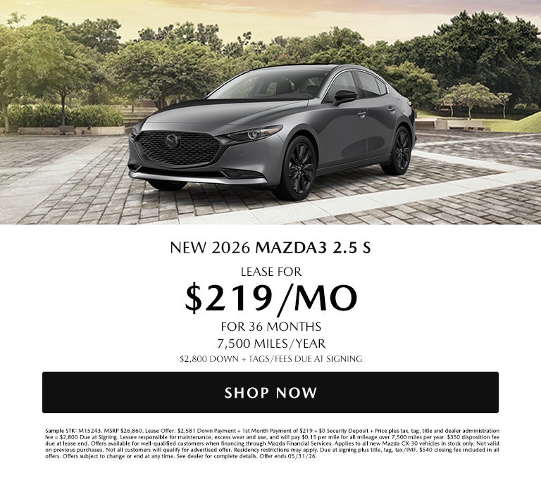 New 2026 Mazda CX-3 2.5 S