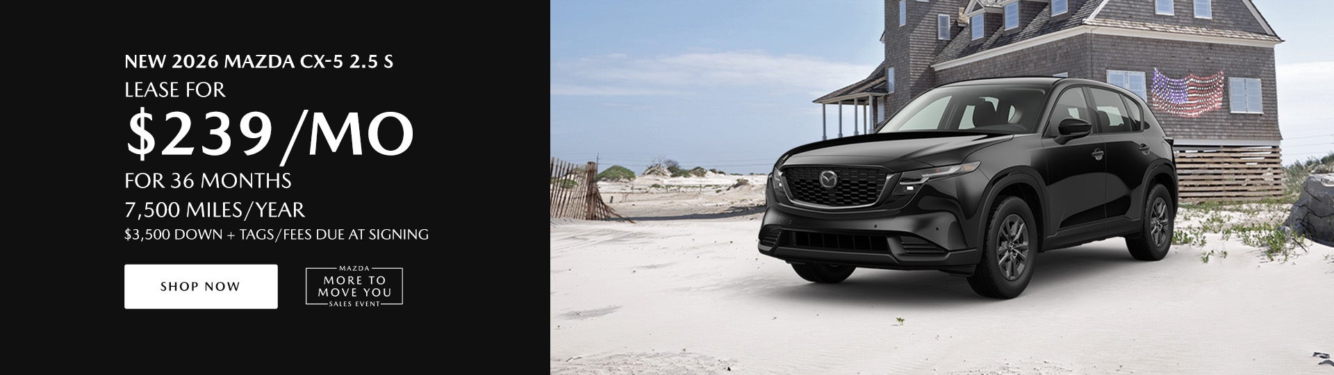 New 2026 Mazda CX-5 2.5 S