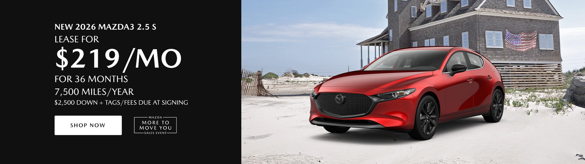New 2026 Mazda3 2.5 S