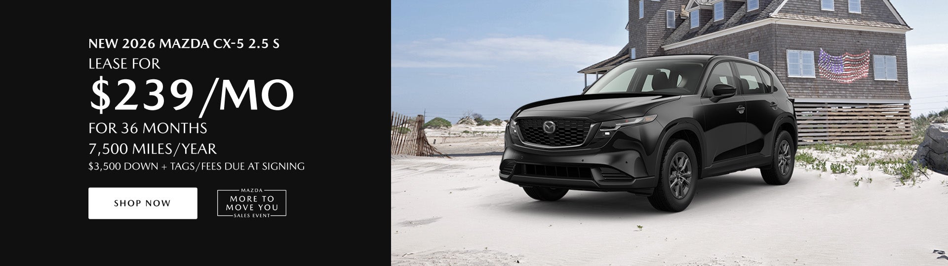 New 2026 Mazda CX-5 2.5 S