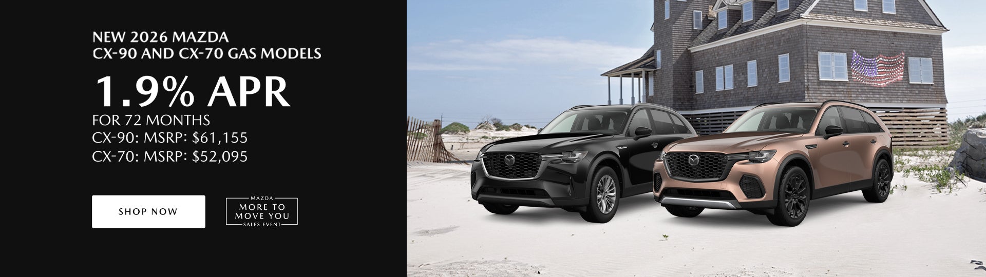 New 2026 Mazda CX-90 and CX-70