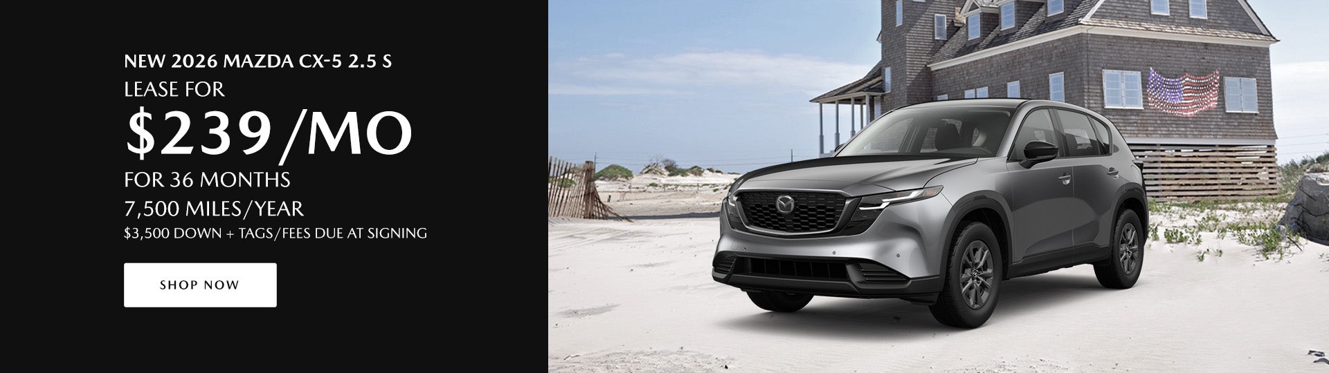 New 2026 Mazda CX-5 2.5 S 