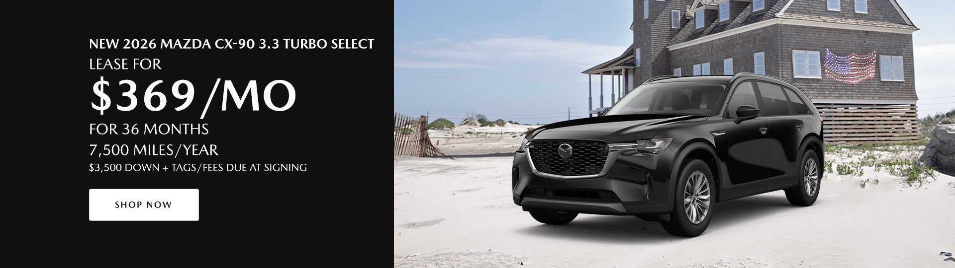 New 2026 Mazda CX-90 3.3 Turbo Select 