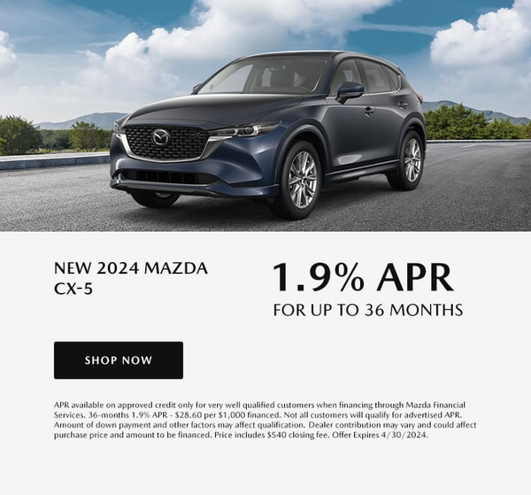 New 2024 Mazda CX-5
