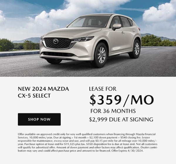 New 2024 Mazda CX-5 Select