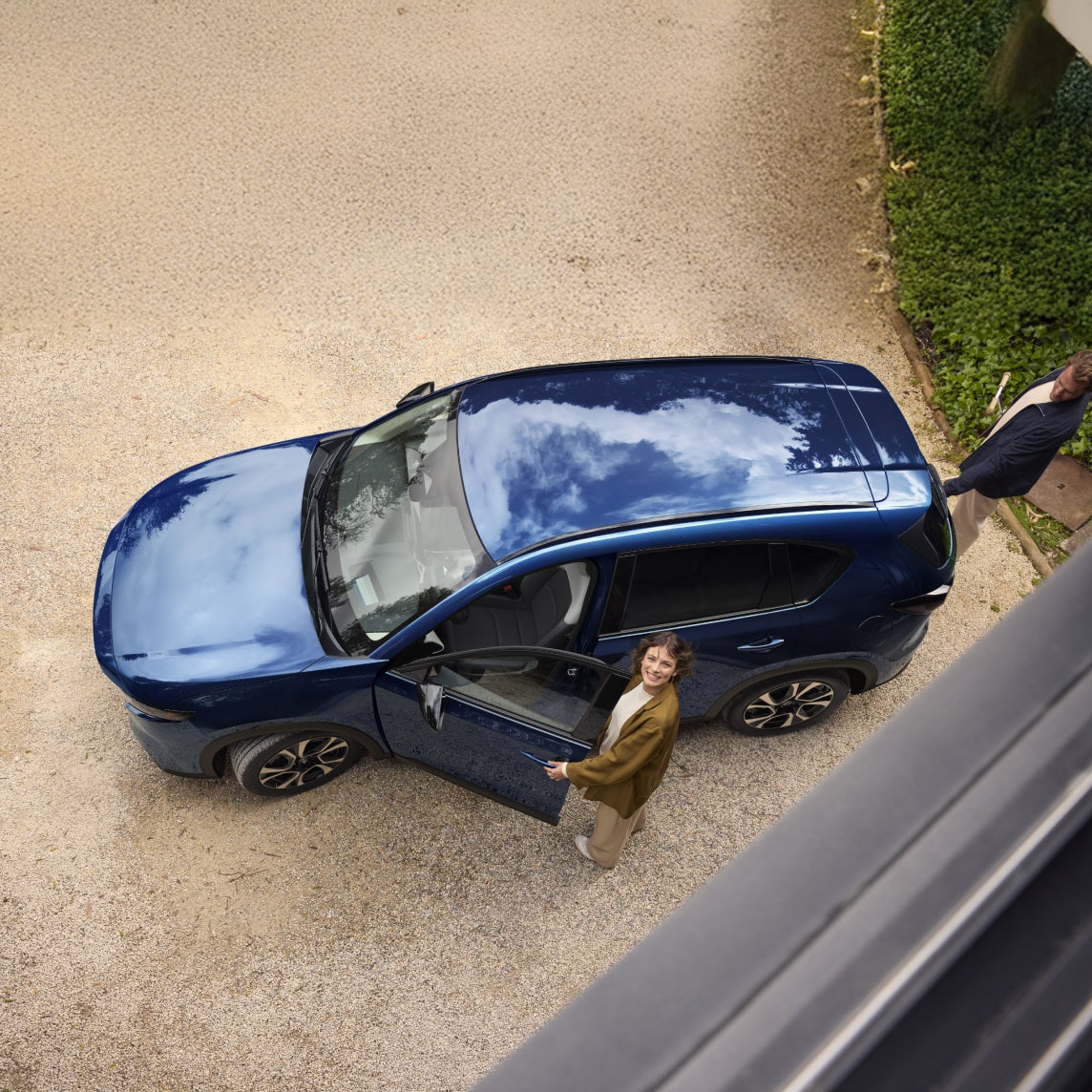 Blue Mazda CX-5
